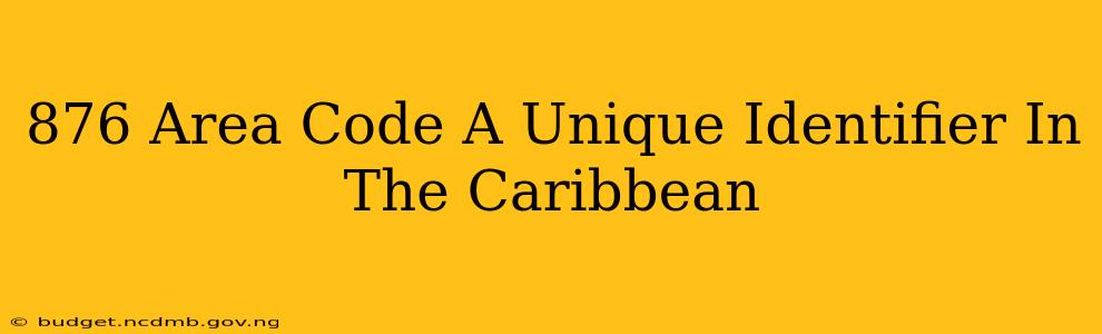 876 Area Code A Unique Identifier In The Caribbean