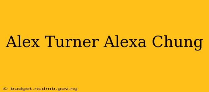Alex Turner Alexa Chung