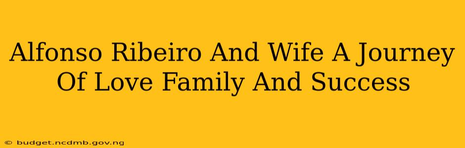 Alfonso Ribeiro And Wife A Journey Of Love Family And Success