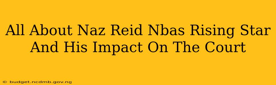 All About Naz Reid Nbas Rising Star And His Impact On The Court