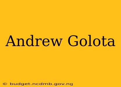 Andrew Golota