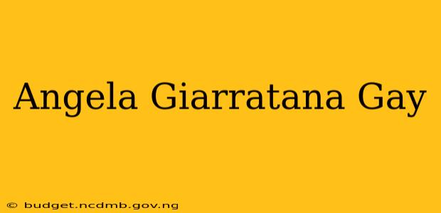 Angela Giarratana Gay
