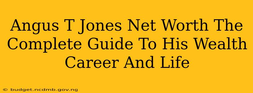 Angus T Jones Net Worth The Complete Guide To His Wealth Career And Life