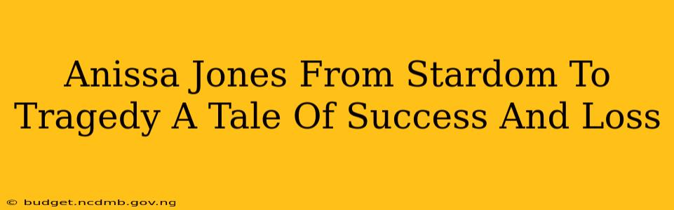 Anissa Jones From Stardom To Tragedy A Tale Of Success And Loss