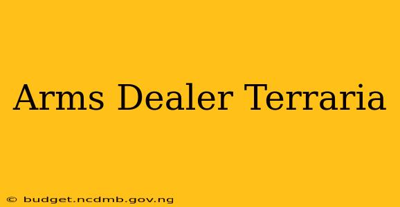 Arms Dealer Terraria