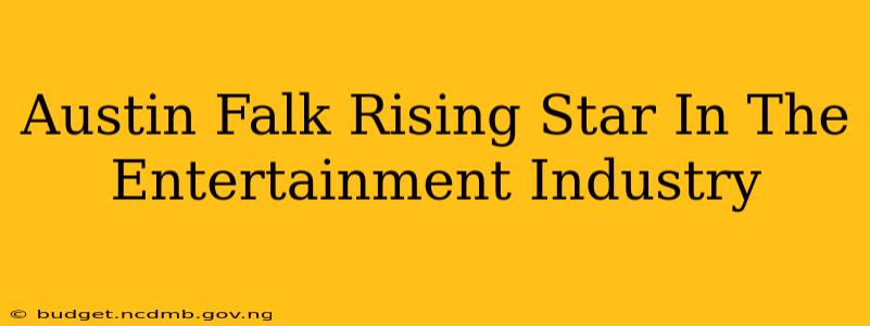 Austin Falk Rising Star In The Entertainment Industry