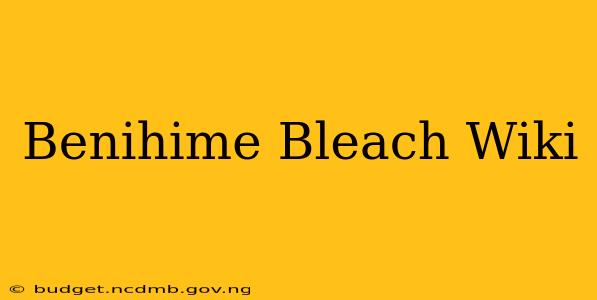 Benihime Bleach Wiki
