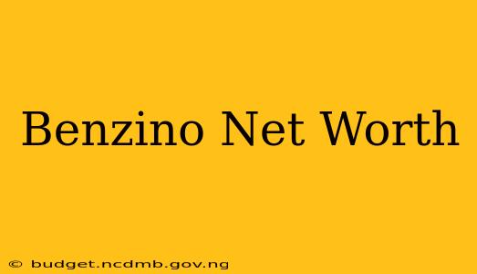 Benzino Net Worth