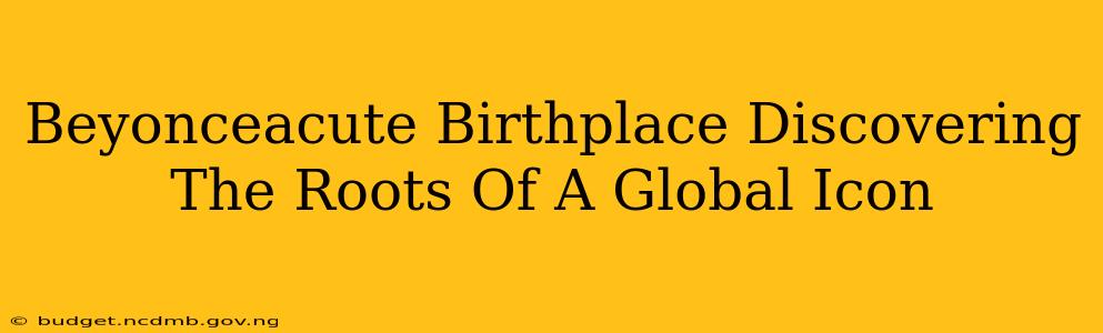 Beyonceacute Birthplace Discovering The Roots Of A Global Icon