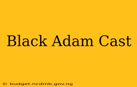 Black Adam Cast