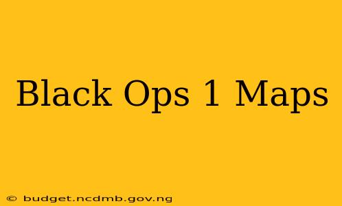 Black Ops 1 Maps