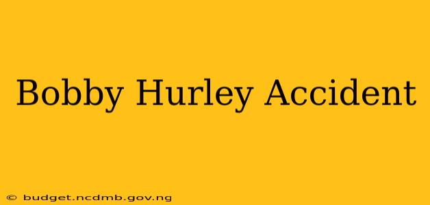 Bobby Hurley Accident