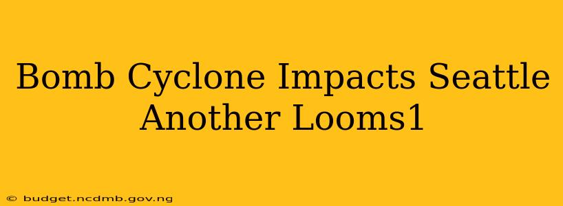 Bomb Cyclone Impacts Seattle Another Looms1