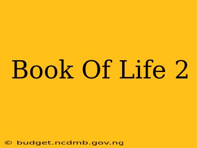 Book Of Life 2