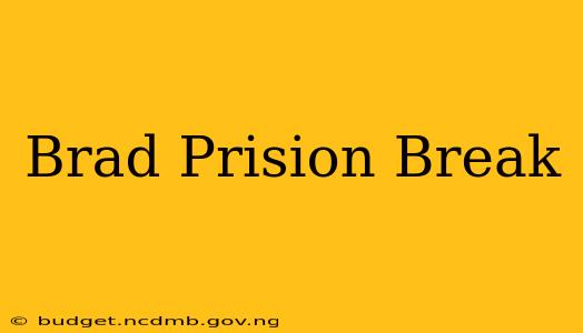 Brad Prision Break