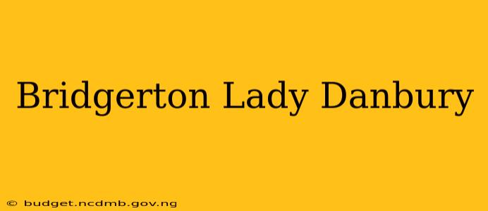 Bridgerton Lady Danbury