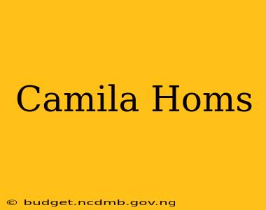 Camila Homs