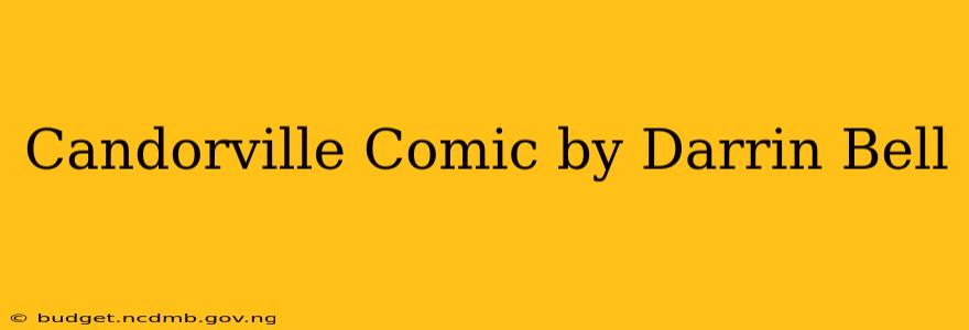 Candorville Comic by Darrin Bell