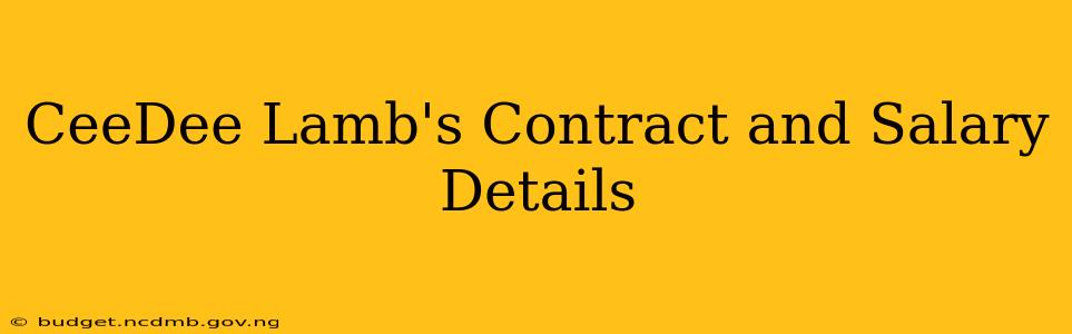 CeeDee Lamb's Contract and Salary Details