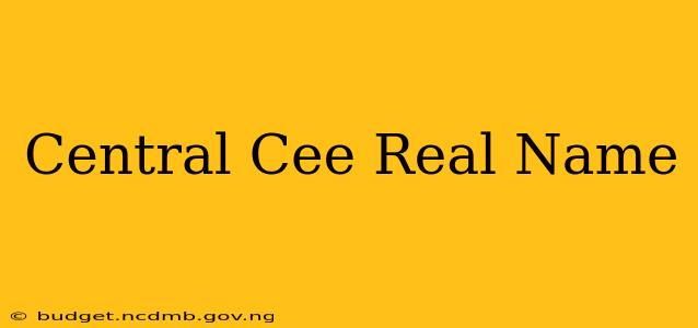 Central Cee Real Name