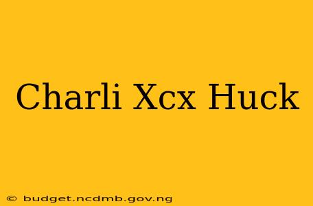 Charli Xcx Huck