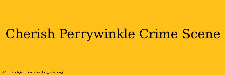 Cherish Perrywinkle Crime Scene