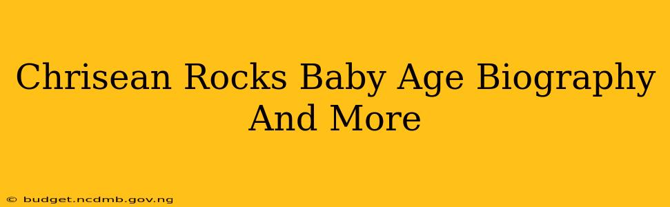 Chrisean Rocks Baby Age Biography And More
