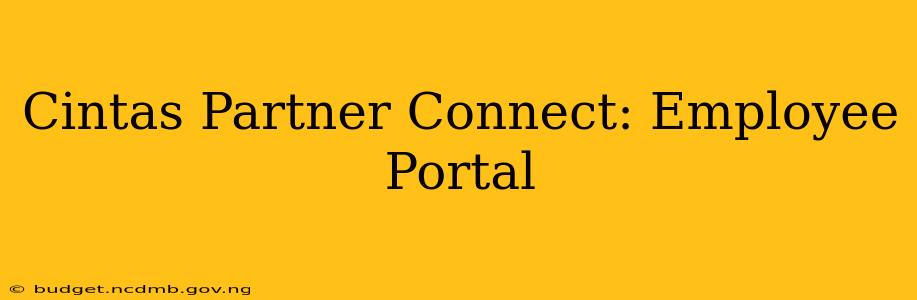 Cintas Partner Connect: Employee Portal