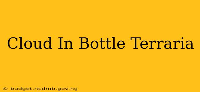 Cloud In Bottle Terraria