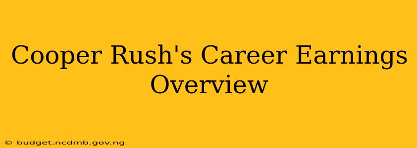 Cooper Rush's Career Earnings Overview