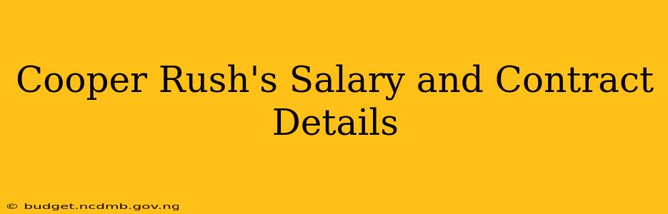 Cooper Rush's Salary and Contract Details