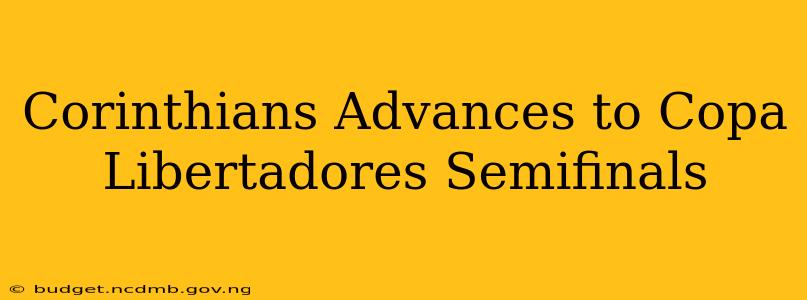 Corinthians Advances to Copa Libertadores Semifinals