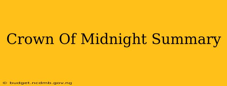 Crown Of Midnight Summary