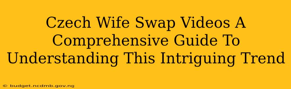 Czech Wife Swap Videos A Comprehensive Guide To Understanding This Intriguing Trend