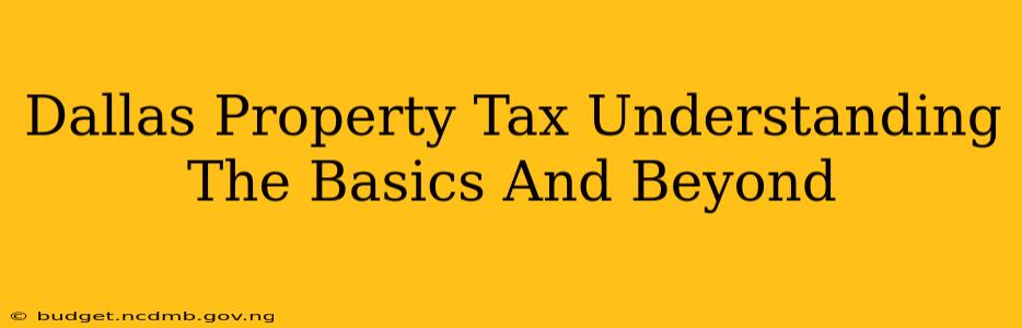 Dallas Property Tax Understanding The Basics And Beyond