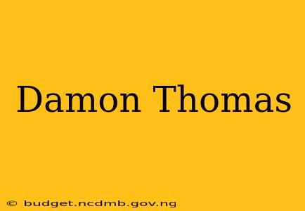 Damon Thomas