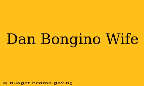 Dan Bongino Wife
