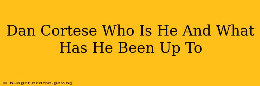 Dan Cortese Who Is He And What Has He Been Up To