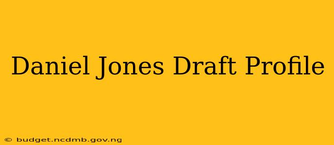 Daniel Jones Draft Profile