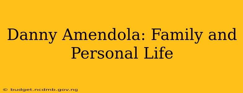 Danny Amendola: Family and Personal Life