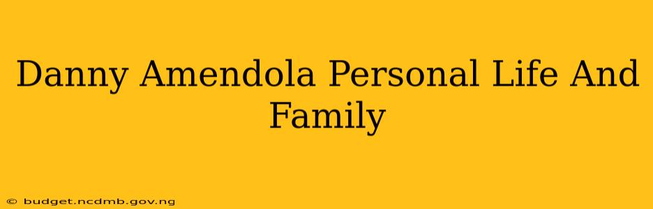 Danny Amendola Personal Life And Family