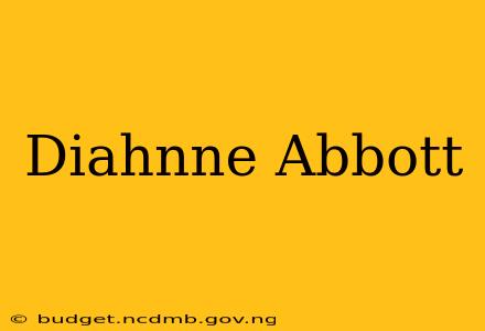 Diahnne Abbott
