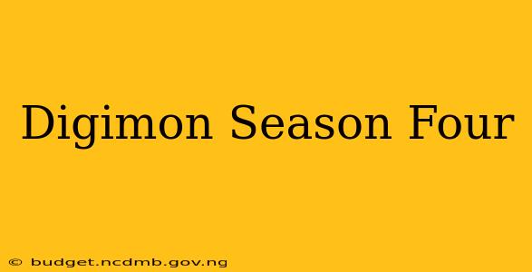Digimon Season Four