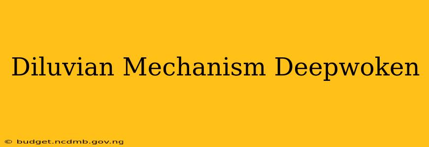Diluvian Mechanism Deepwoken