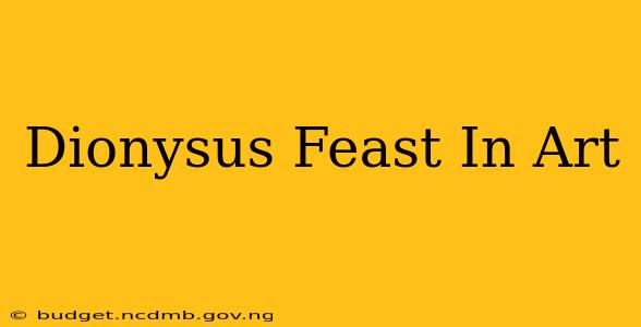 Dionysus Feast In Art