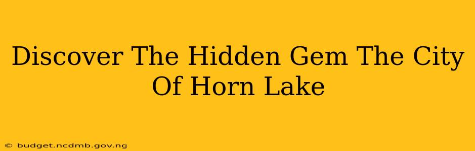 Discover The Hidden Gem The City Of Horn Lake