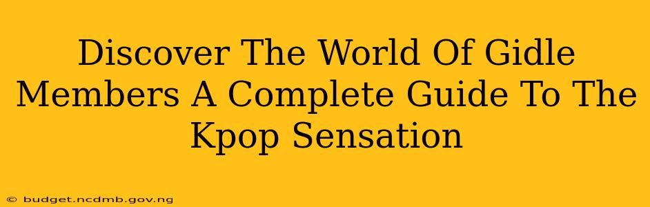 Discover The World Of Gidle Members A Complete Guide To The Kpop Sensation