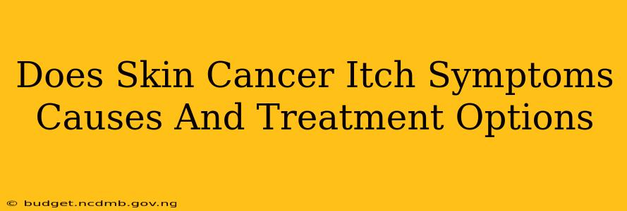 Does Skin Cancer Itch Symptoms Causes And Treatment Options