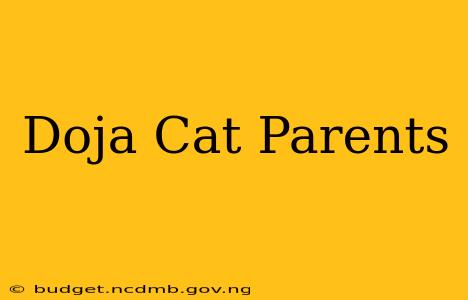 Doja Cat Parents