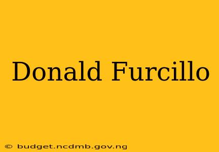 Donald Furcillo